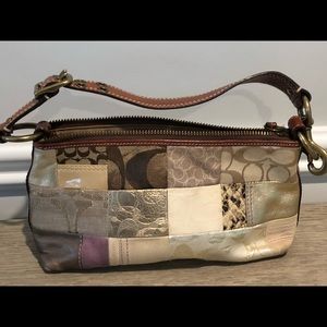 Coach patchwork purse
